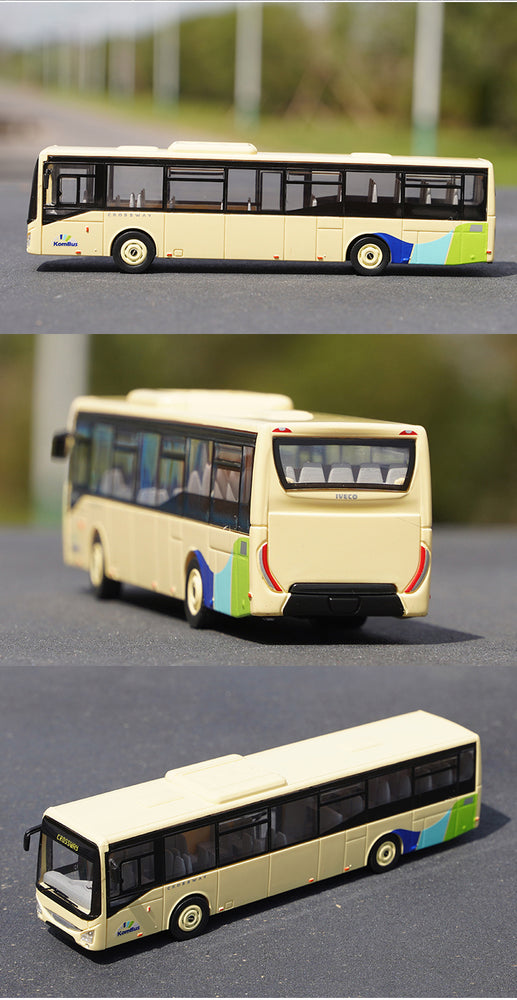 Original factory best sale 1:87 NOREV IVECO CROSSWAY URBANWAY BUS model for gift, toys