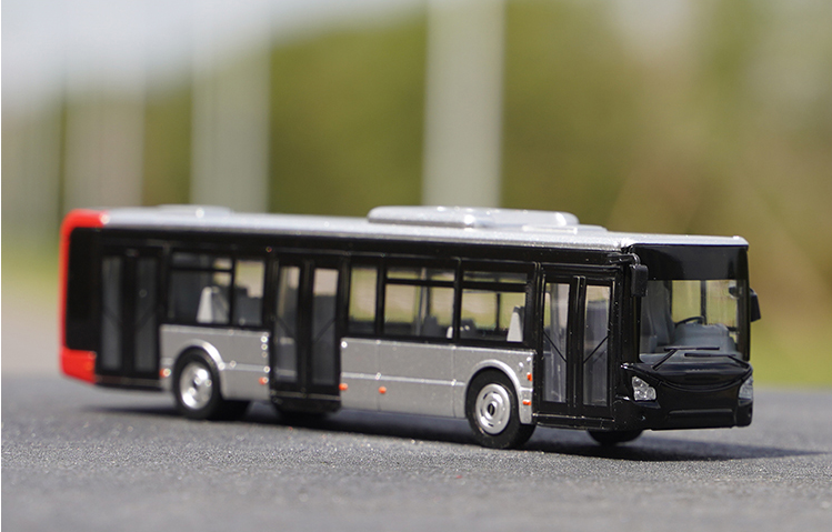 Original factory best sale 1:87 NOREV IVECO CROSSWAY URBANWAY BUS model for gift, toys