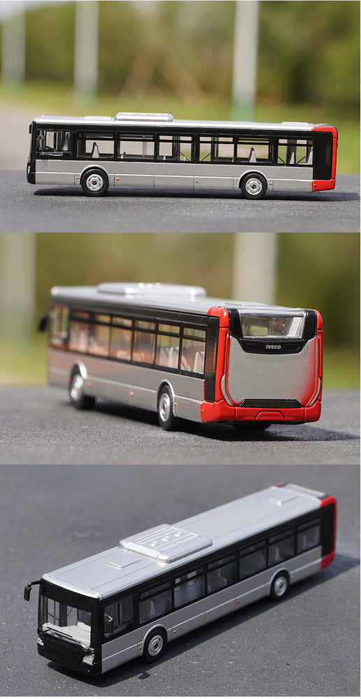Original factory best sale 1:87 NOREV IVECO CROSSWAY URBANWAY BUS model for gift, toys
