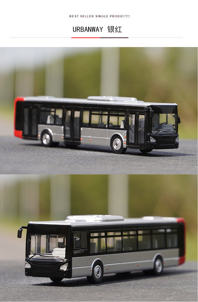 Original factory best sale 1:87 NOREV IVECO CROSSWAY URBANWAY BUS model for gift, toys