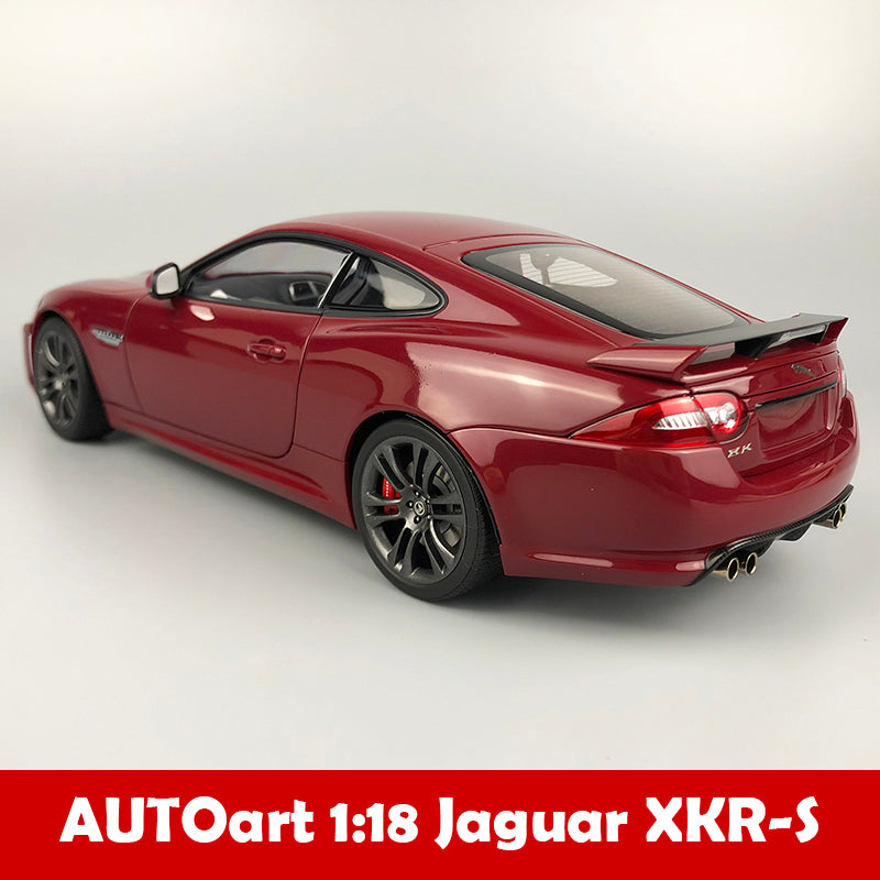 Classic rare Autoart 1/18 Jaguar Xkr-s French Racing diecast car model