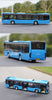 Original factory 1:43 Russian KAMaAZ Diecast Pure electric bus alloy simulation bus model for sale
