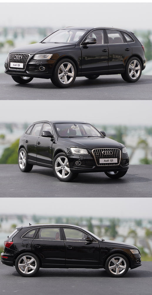 Original factory 1:18 Kyosho Audi Q5 diecast SUV car model for gift, collection