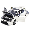 Hot sale authentic 1:18 Diecast Model for Toyota Corolla Levin 2019 White/Red Sedan Alloy Toy Car Miniature Collection Gifts