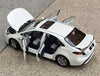Hot sale authentic 1:18 Diecast Model for Toyota Corolla Levin 2019 White/Red Sedan Alloy Toy Car Miniature Collection Gifts