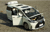 High classic 1:18 Kenfai Lexus LM300H diecast commercial vehicle MVP alloy car model for gift, collection