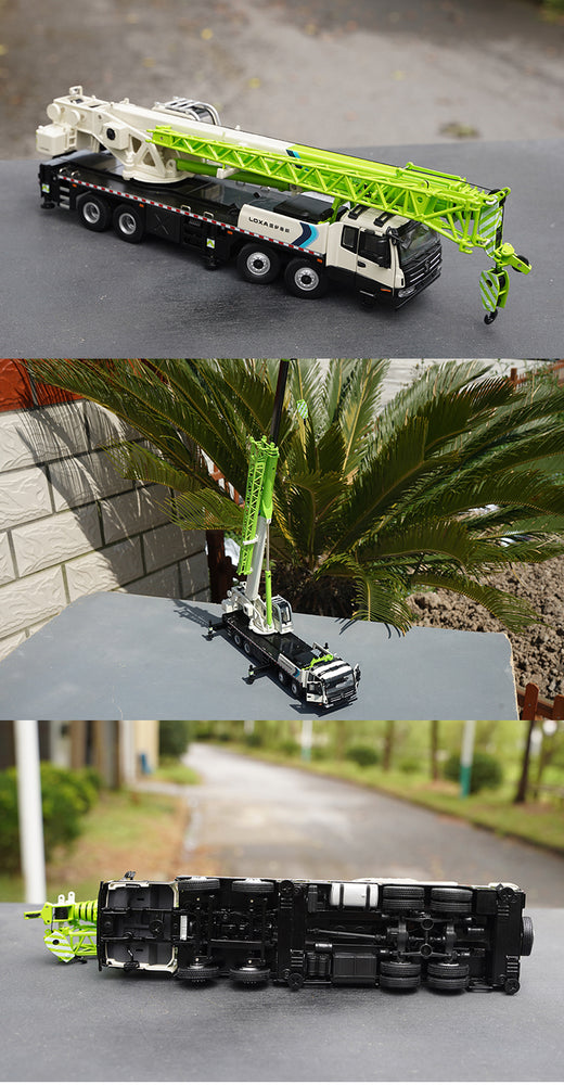 Original factory 1:43 Futon  LOXA TFC25X5-1 Diecast Heavy MACHINE crane Alloy engineering whole surface crane model for sale