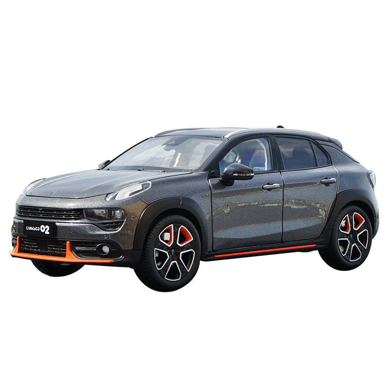 Original factory authentic gold 1:18 linke 02 car model LYNK&CO 02 Geely diecast car model with small gift