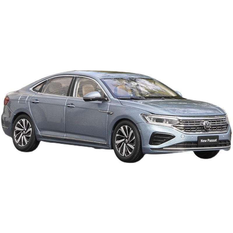 Original factory 1:18 SAIC VW NEW PASSAT 2022 alloy car model for gift, toys