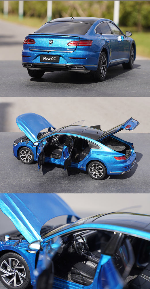 Original factory 1:18 VW new CC 2021 edition diecast alloy car model for gift, toys