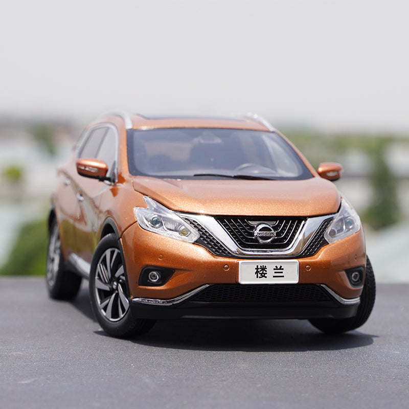 Original 1:18 Dongfeng Nissan Loulan Murano diecast alloy car model for collection, gift