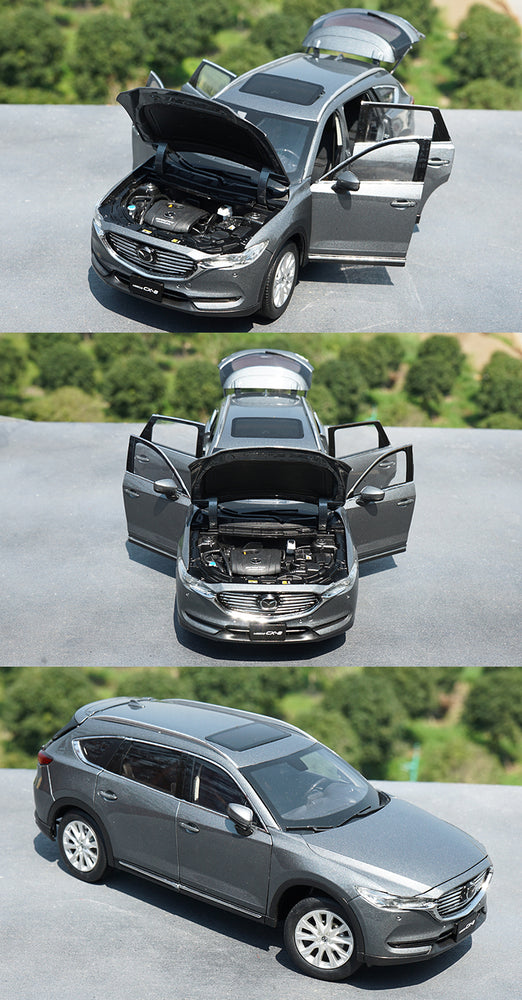 High quality collectiable 1:18 Changan MAZDA CX-8 Mazda 8  CX8 2019 version diecast car model for Chirstmas/birthday gift