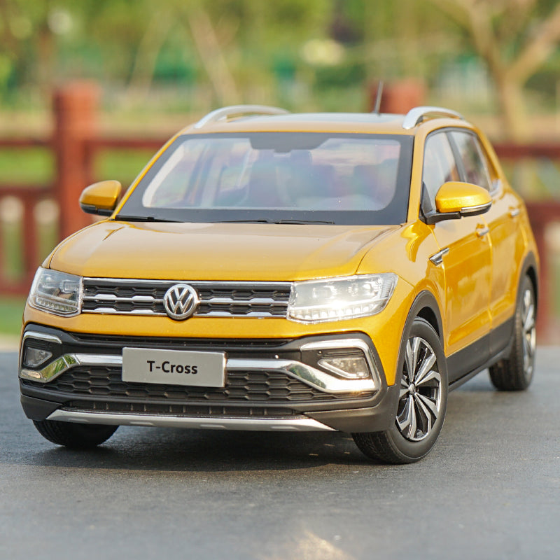 Original 1:18 Scale VW Volkswagen T-CROSS 2019 Metal Diecast Model