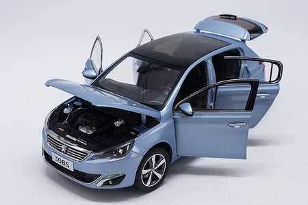 Original Authorized Authentic 1:18 Peugeot 308S 2015 Hatchback Alloy Diecast Metal Car Model classic Toys car model for gift