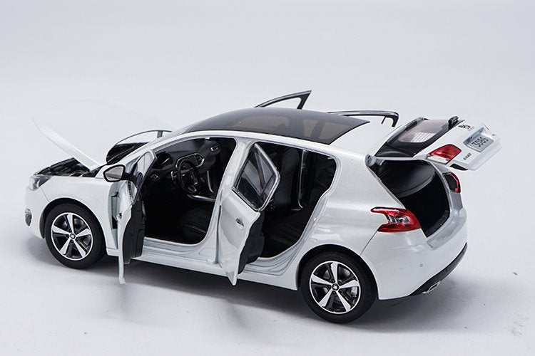 Original Authorized Authentic 1:18 Peugeot 308S 2015 Hatchback Alloy Diecast Metal Car Model classic Toys car model for gift