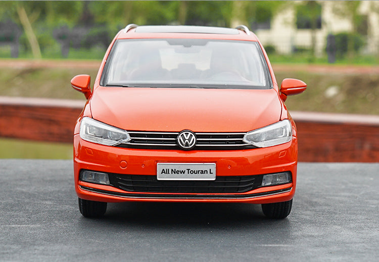 Original Authorized Authentic 1/18 Scale Volkswagen All new Touran L 2016 Brown for christmas/Birthday gift, collection