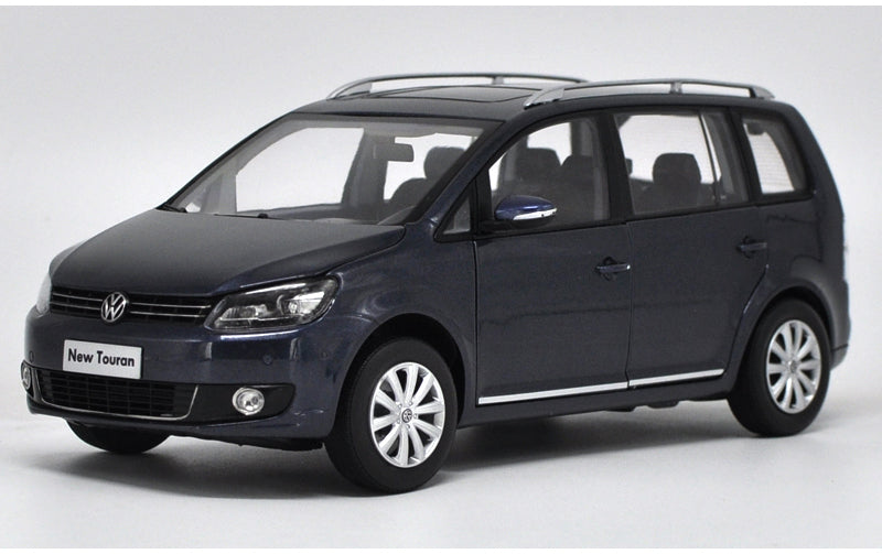 Original Authorized Authentic 1:18 scale Alloy Toy Vehicles VW NEW TOURAN Brown/black Car Model for christmas/Birthday gift, collection
