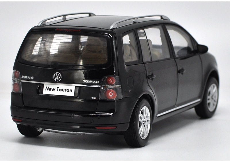 Original Authorized Authentic 1:18 scale Alloy Toy Vehicles VW NEW TOURAN Brown/black Car Model for christmas/Birthday gift, collection