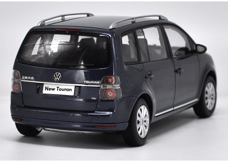 Original Authorized Authentic 1:18 scale Alloy Toy Vehicles VW NEW TOURAN Brown/black Car Model for christmas/Birthday gift, collection