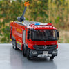 Original Authorized Authentic 1:50 Benz ACTROS Jieda Foam City Fire Truck City Rescue Vehicles Diecast Toy Model for Christmas gift,collection