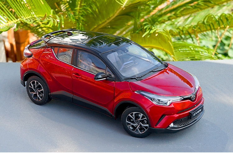 Chr Train Models Original Authorized Authentic alloy 1:18 Toyota C-HR CHR Alloy Diecast ...