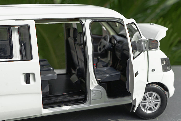 Original factory 2009 Changan S460 1:18 Scale Diecast white Van Model White with small gift