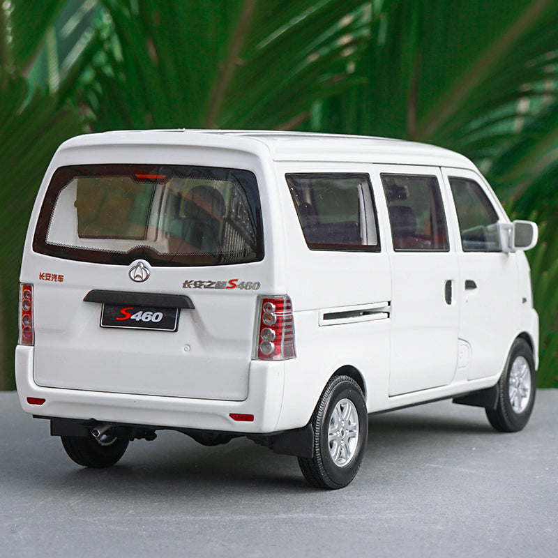 Original factory 2009 Changan S460 1:18 Scale Diecast white Van Model White with small gift