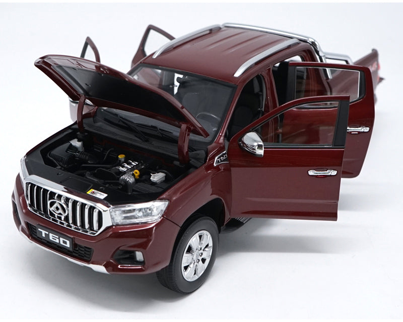 Aunthentic collectible 1:18 Scale SAIC MAXUS T60 Pickup Truck Diecast Model with high details
