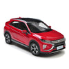 Original manufacturer metal 1/18 GAC Mitsubishi Eclipse Cross red/white/Blue with small gift