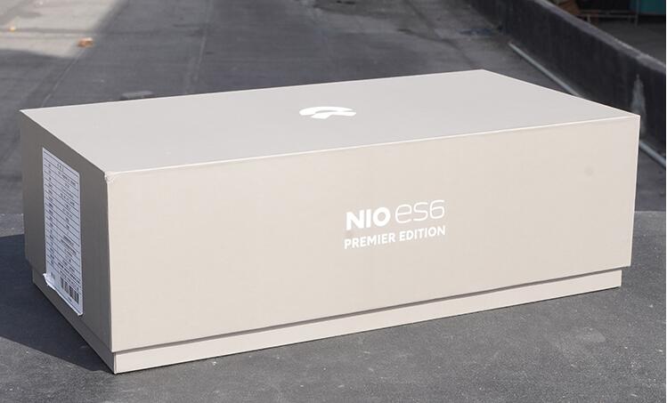 Original factory classic 1:18 NIO ES6 Diecast car model for gift, collection, toy