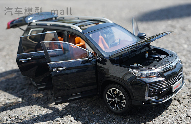 original factory 1:18 Beijing Phantom speed Baic S7L diecast off-road vehicle zinc alloy car model for gift, collection