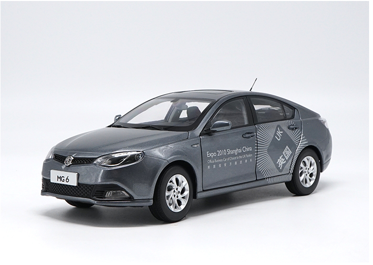 Original factory diecast 1:16 SAIC MG6 Expo version Diecast Metal Classic toy Car Models for Birthday/christmas gifts, collection