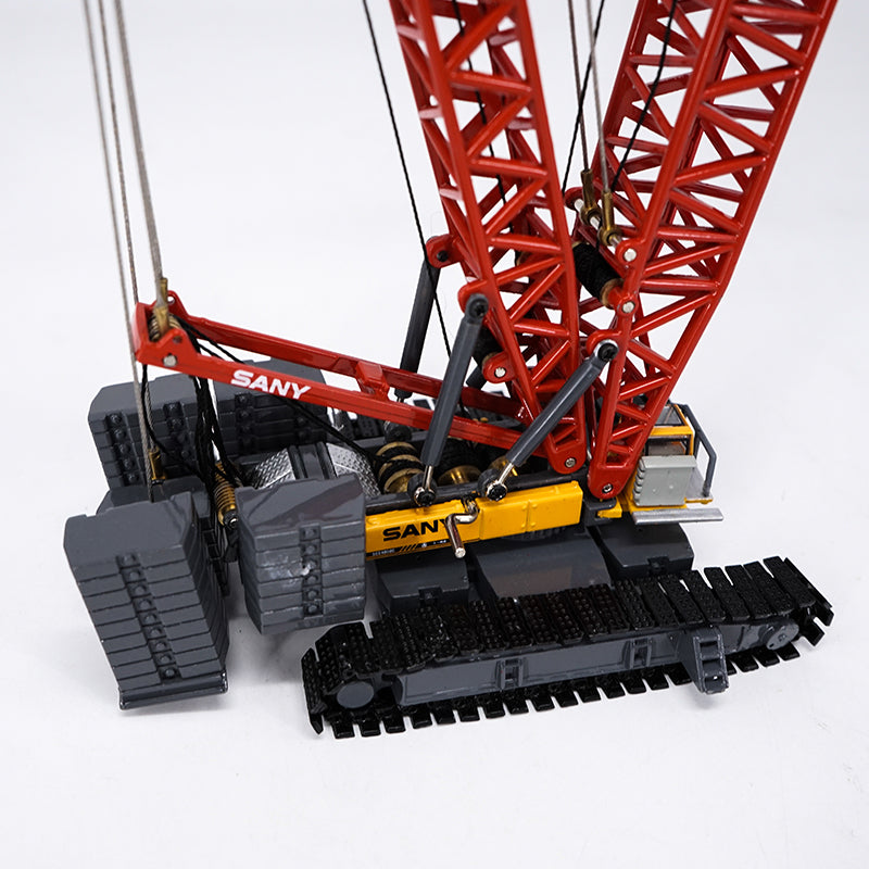 High classic 1:120 SANY SCC4000 Crawler Crane Tower Construction model, Diecast tower crane Models