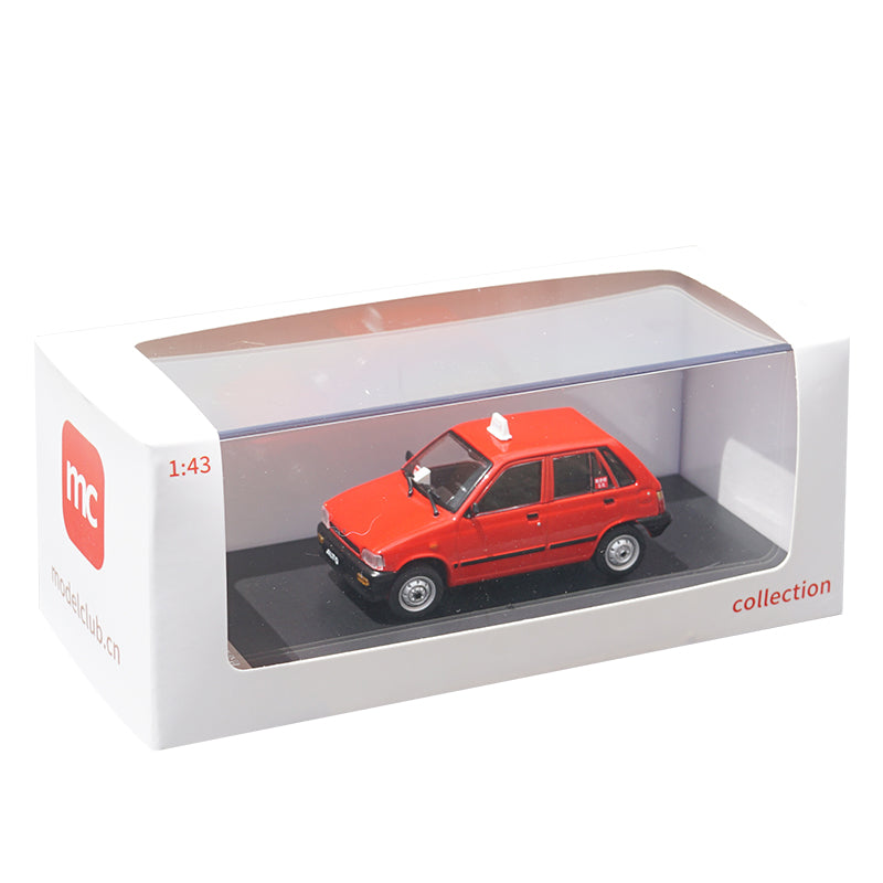 Original factory 1:43 Changan SUZUKI ALTO classic diecast taxi model simulation alloy car model