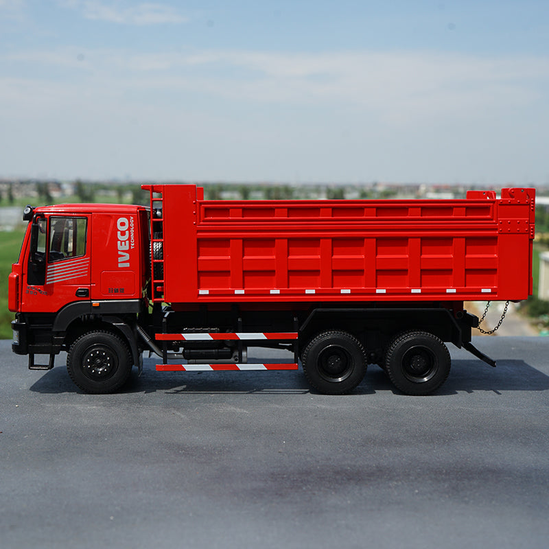 Rare, Original Die cast 1 24 Saic-Iveco Hongyan King Kong Dump Truck Tipper Alloy Model