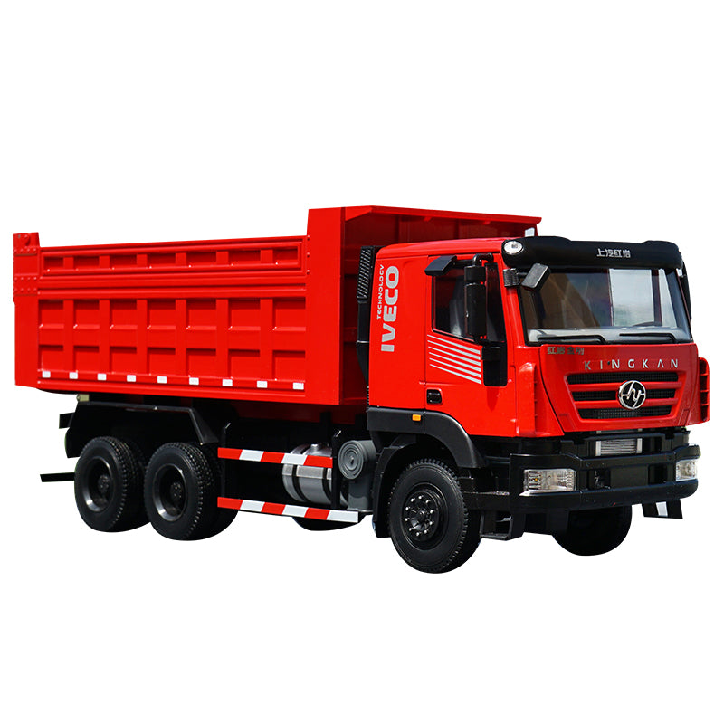 Rare, Original Die cast 1 24 Saic-Iveco Hongyan King Kong Dump Truck Tipper Alloy Model
