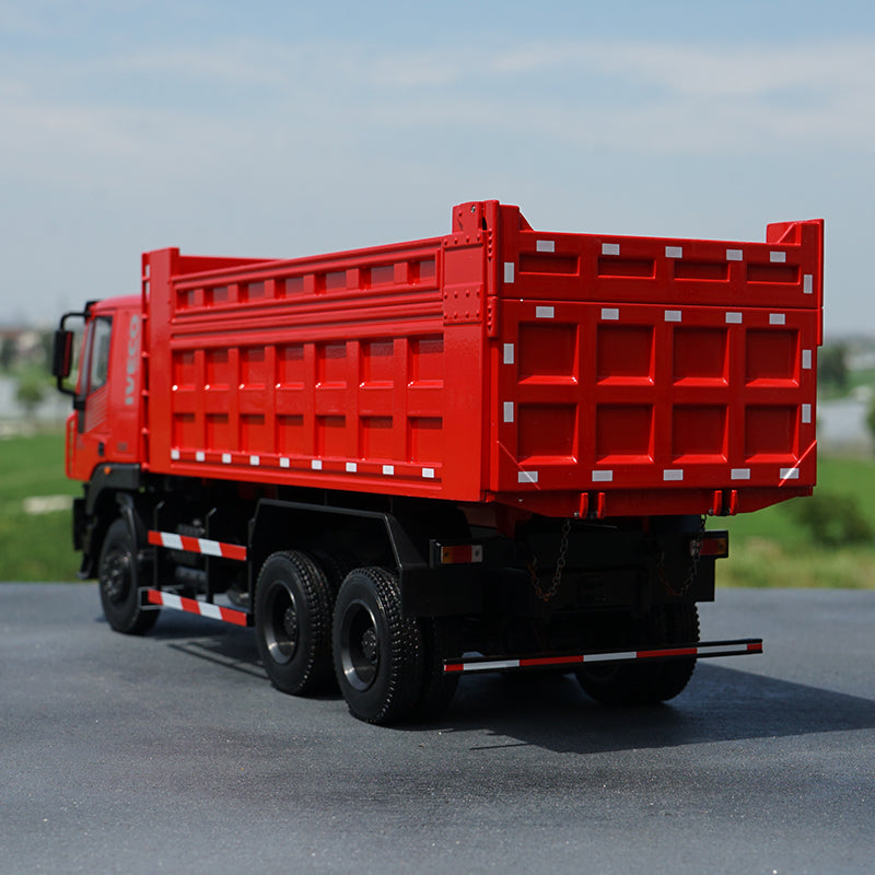 Rare, Original Die cast 1 24 Saic-Iveco Hongyan King Kong Dump Truck Tipper Alloy Model