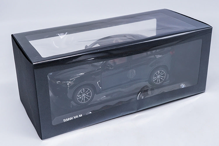 1/18 Diecast BMW X6M 2016 Car Miniature Collectable Models Black Version