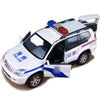die cast toy Police car model,  Police off-road vehicle lamborghini alloy simulation