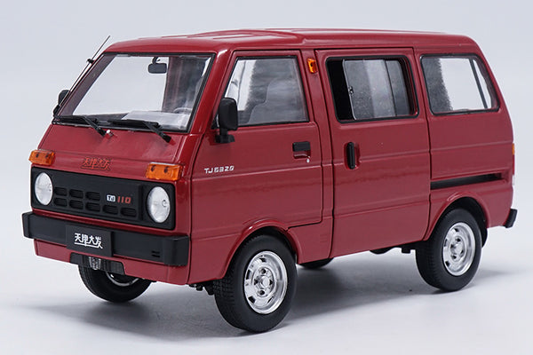 1/18 Die cast Tianjin DAFA HUALI TJ110 ( DAIHATSU ) van Taxi wagon
