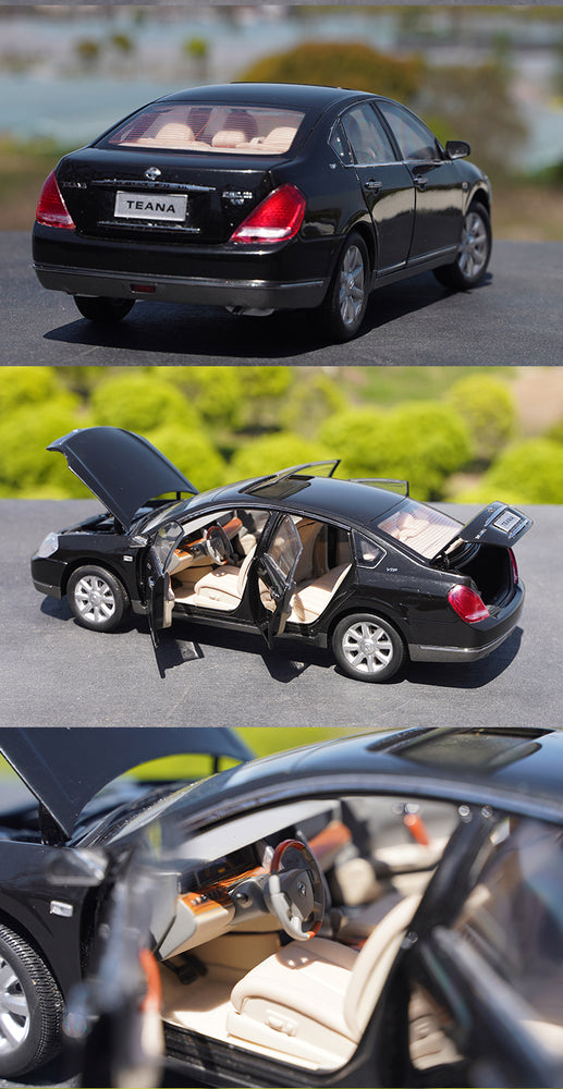 Original factory 1:18 Dongfeng Nissan 1st First Gerneration TEANA Diecast alloy car model for gift, collection