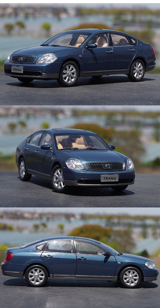 Original factory 1:18 Dongfeng Nissan 1st First Gerneration TEANA Diecast alloy car model for gift, collection