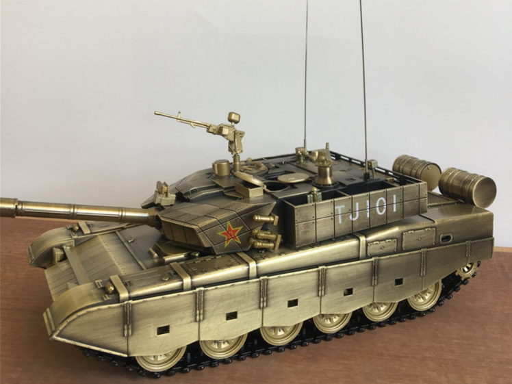 Original Factory 1:30 Diecast 99A China Main Battale Armored Metal Tank Model Alloy Simulation 99 Crawler Type Veterans Ta…