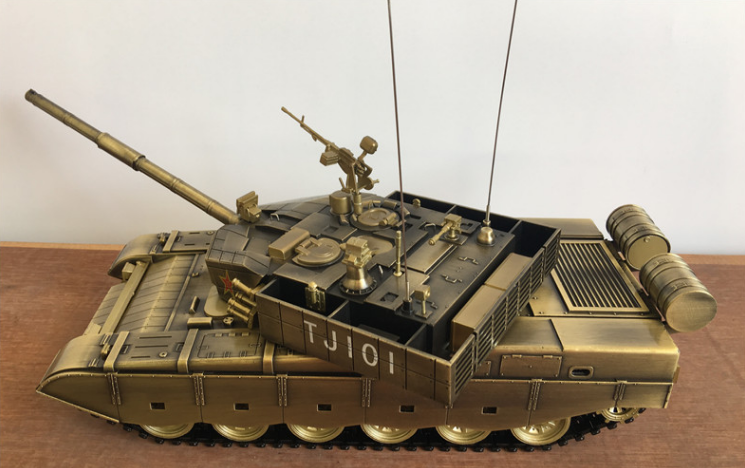 Original Factory 1:30 Diecast 99A China Main Battale Armored Metal Tank Model Alloy Simulation 99 Crawler Type Veterans Ta…