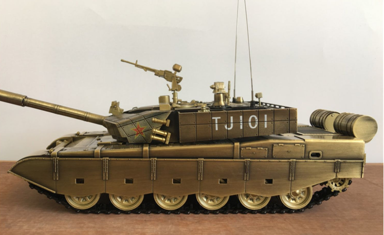 Original Factory 1:30 Diecast 99A China Main Battale Armored Metal Tank Model Alloy Simulation 99 Crawler Type Veterans Ta…