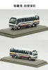 Original factory 1:76 TOYOTA COASTER Mini HK Diecast BUS Model alloy Hongkong mini bus miniature for gift