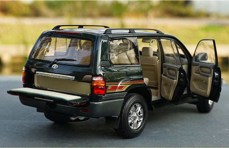 Original factory 1:18 FAW Toyota Cruiser LAND Cruiser LC100 alloy simulation car model for gift
