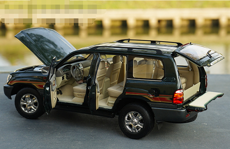 Original factory 1:18 FAW Toyota Cruiser LAND Cruiser LC100 alloy simulation car model for gift