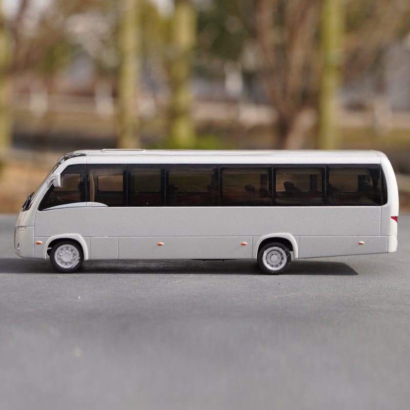 Original factory 1:43 Marcopolo Volare Light Bus Model – Collectible Alloy Minibus for collection, gifts