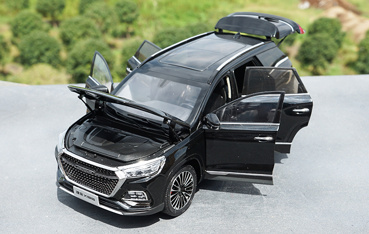 Original factory authentic 1:18 Chery JETOUR X95 diecast high simulation alloy SUV car model